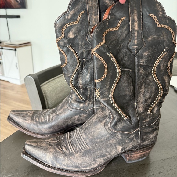 Dan Post Other - Dan Post Leather Cowboy Boots